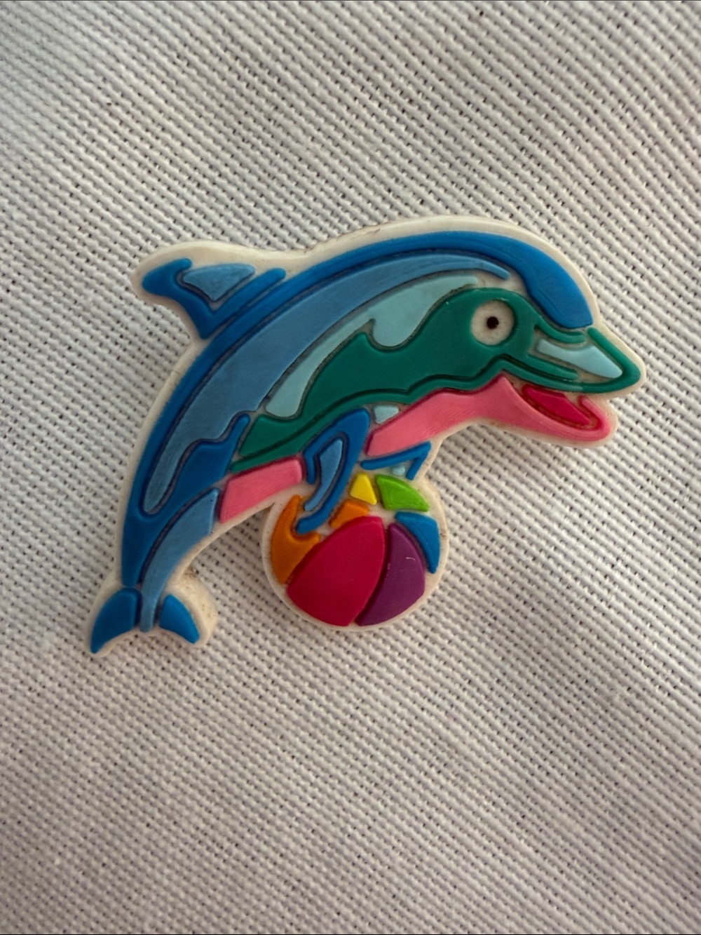 Lisa Frank Jibbitz Crocs Charms Lot- Heart, Dolphin, Bears, Winged Cat. GUC - Picture 3 of 7